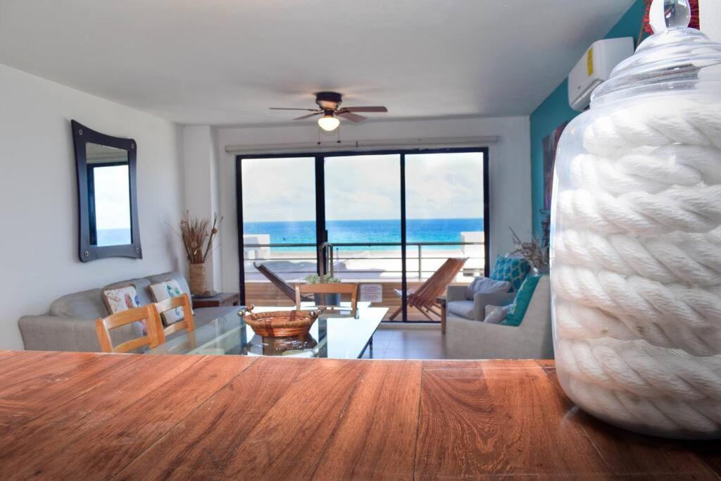 Ocean View Apartment, Best Beach Area, 3 Bedrooms Cancún Extérieur photo