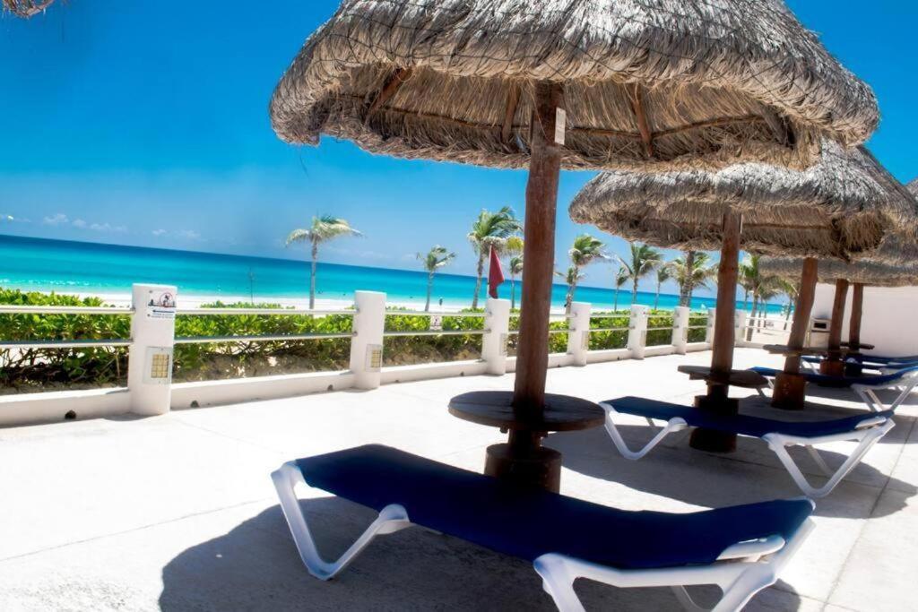 Ocean View Apartment, Best Beach Area, 3 Bedrooms Cancún Extérieur photo